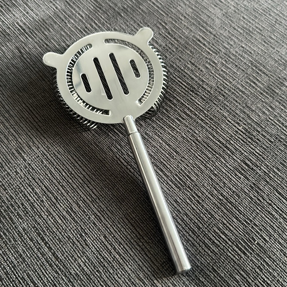 Premium Vintage Stainless Steel High-end Cocktail Strainer